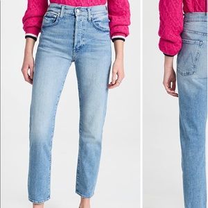 BMWT MOTHER High Waisted Hiker Hover jeans 24